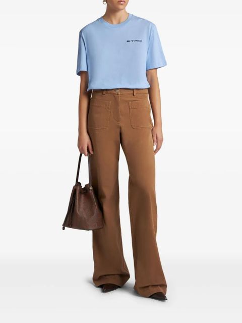 ETRO wide-leg trousers - Brown - zdjęcie produktu nr 2