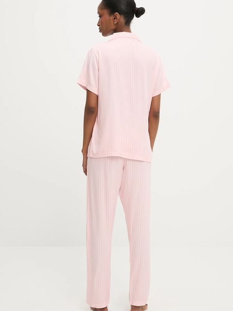 Answear.LAB piżama damska kolor różowy