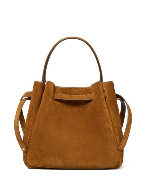 Tory Burch Romy suede bucket bag - Brown