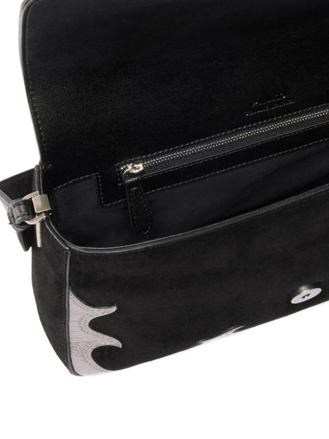 PINKO logo crossbody bag - Black