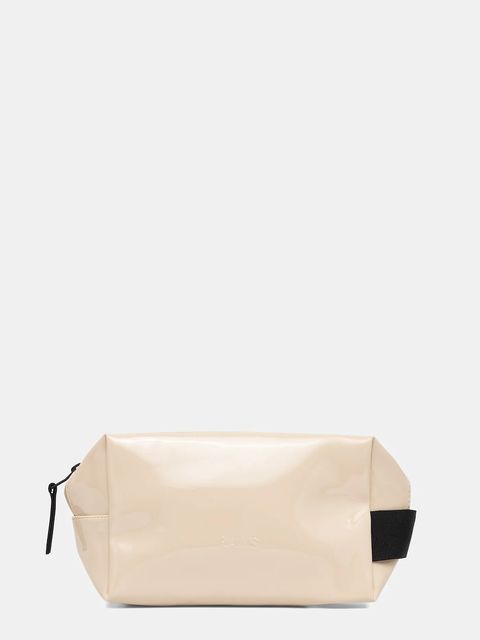 Rains kosmetyczka 15580 Wash Bag Small W3 kolor beżowy 15580 - zdjęcie produktu nr 1