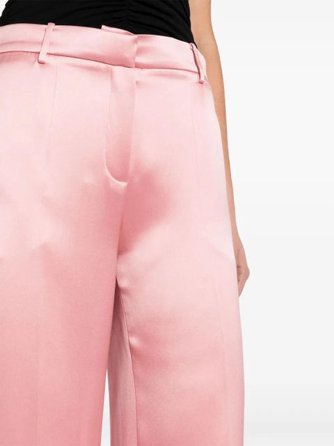 Magda Butrym high-waist wide-leg trousers - Pink