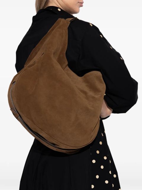 Moschino Handle Me metal-handle shoulder bag - Brown - zdjęcie produktu nr 2