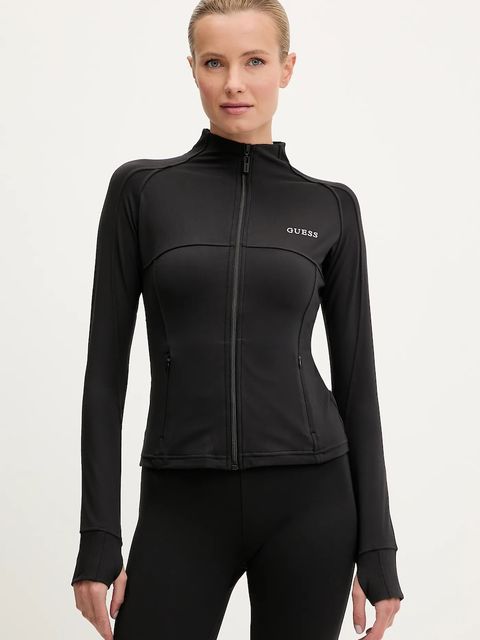 Guess bluza MARGOT damska kolor czarny gładka V5RP17 KCD02 - zdjęcie produktu nr 1