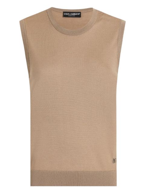 Dolce & Gabbana cashmere top - Neutrals - zdjęcie produktu nr 1