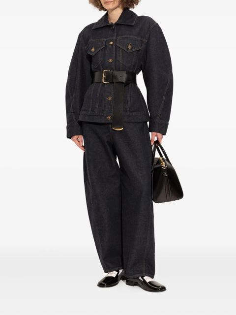 Givenchy logo-plaque patent leather loafers - Black