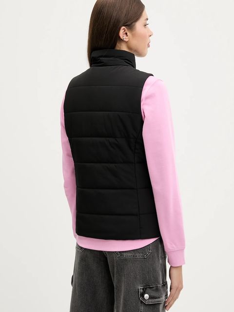 Tommy Jeans bezrękawnik damski kolor czarny przejściowy DW0DW21409