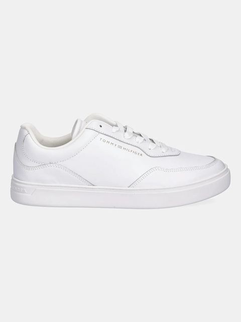 Tommy Hilfiger sneakersy skórzane CASUAL CUPSOLE SNEAKER damskie kolor biały FW0FW08689 - zdjęcie produktu nr 2