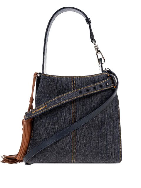 Givenchy belted denim tote bag - Blue - zdjęcie produktu nr 1