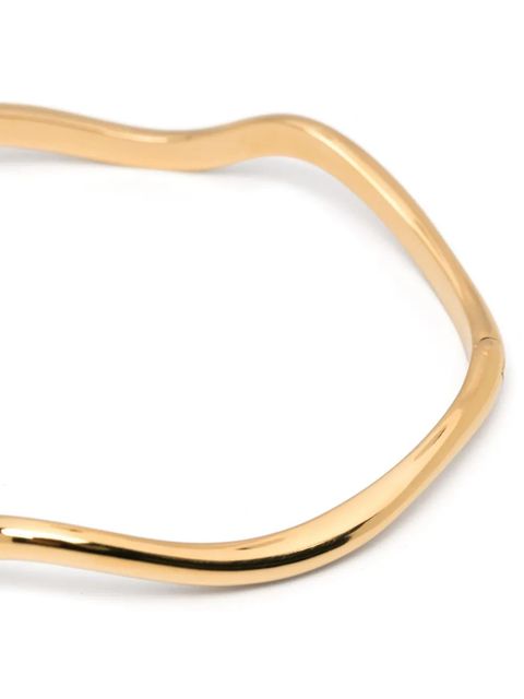 Missoma Molten Classic hinged bangle - Gold