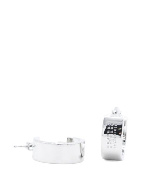 MM6 Maison Margiela polished bijoux earrings - Silver - zdjęcie produktu nr 2