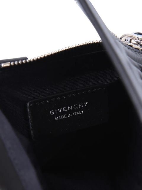 Givenchy mini Pandora box leather crossbody bag - Black