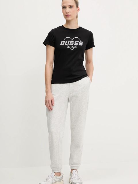 Guess t-shirt bawełniany NARCISO - zdjęcie produktu nr 1