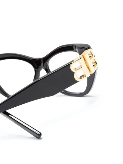 Balenciaga Eyewear cat-eye frame glasses - Black - zdjęcie produktu nr 2