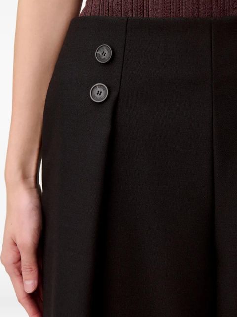 Claudie Pierlot button-detail shorts - Black