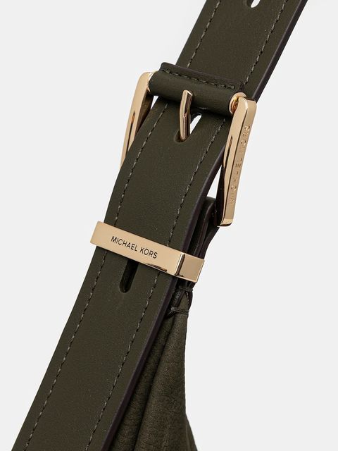 MICHAEL Michael Kors torebka skórzana NOLITA kolor zielony 30F4GY5H3T