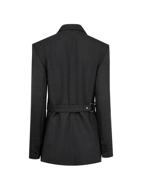 LOEWE check-pattern blazer - Grey - zdjęcie produktu nr 2