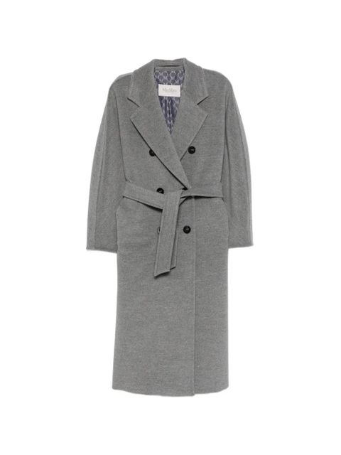 Max Mara double-breasted belted coat - Grey - zdjęcie produktu nr 1