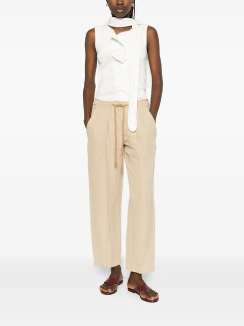 ISABEL MARANT Sharony drawstring trousers - Neutrals - zdjęcie produktu nr 2