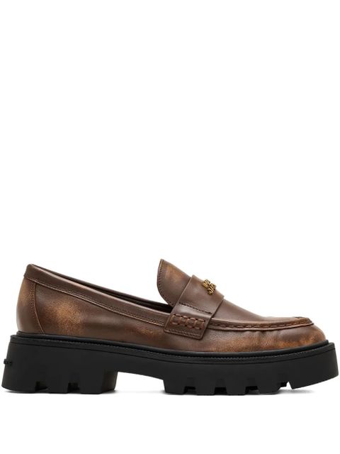 Marc Jacobs logo-plaque chunky loafers - Brown - zdjęcie produktu nr 1
