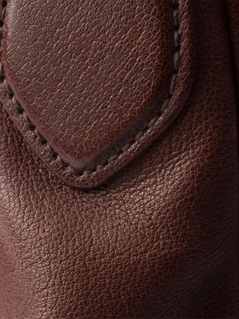 Prada medium washed leather bag - Brown