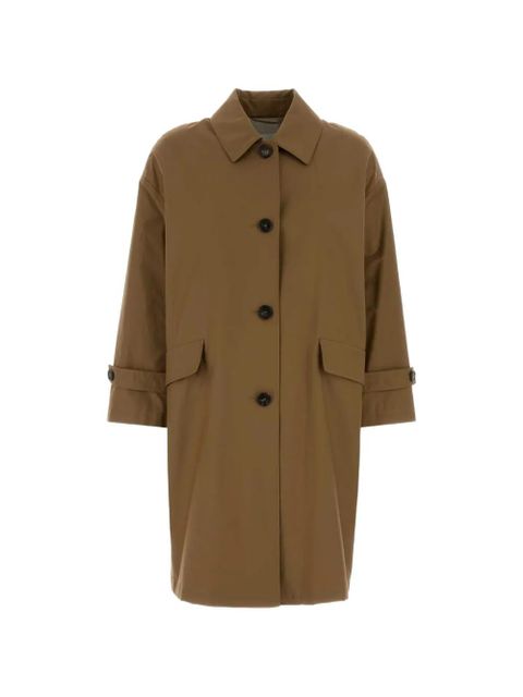 Max Mara Petali flap pocket overcoat - Brown - zdjęcie produktu nr 1