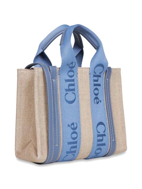 Chloé small Woody tote bag - Neutrals