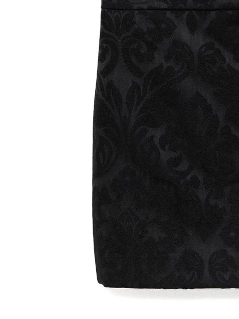 Chloé damask-pattern skirt - Black