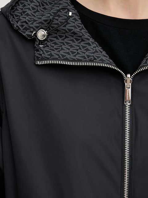 MICHAEL Michael Kors kurtka kolor szary przejściowa oversize MT520INJN3