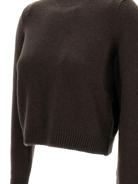 KHAITE Leta cashmere sweater - Brown