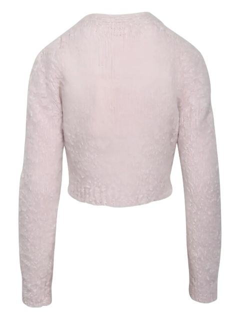 Marni button-down cropped cardigan - Pink