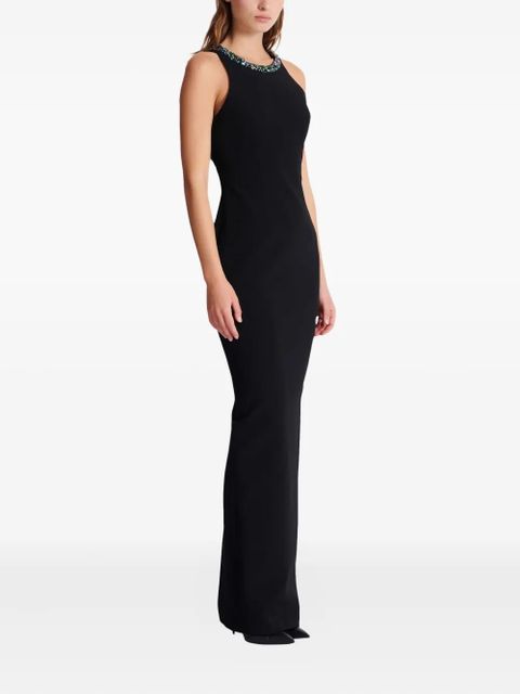 Balmain jewel-embellished velvet dress - Black - zdjęcie produktu nr 2