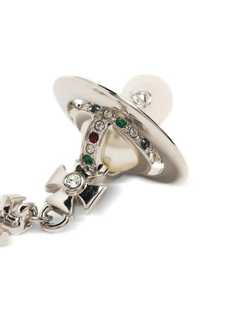 Vivienne Westwood Pearl drop earrings - Silver