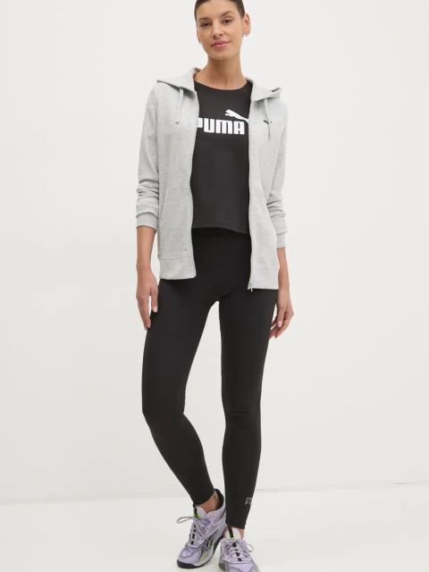 Puma t-shirt bawełniany damski kolor czarny 684972