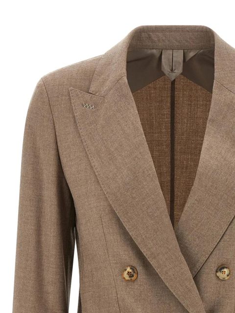 Max Mara Harald double-breasted blazer - Neutrals