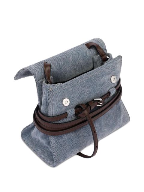 Moschino Tie Me tote bag - Blue