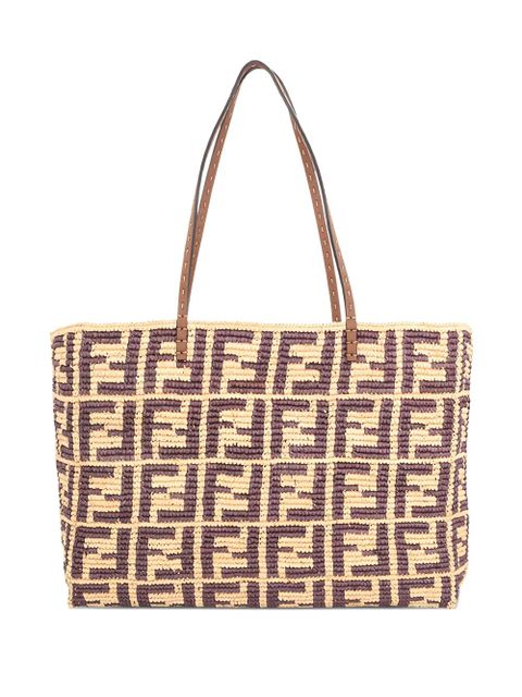 FENDI large crochet tote bag - Neutrals - zdjęcie produktu nr 1
