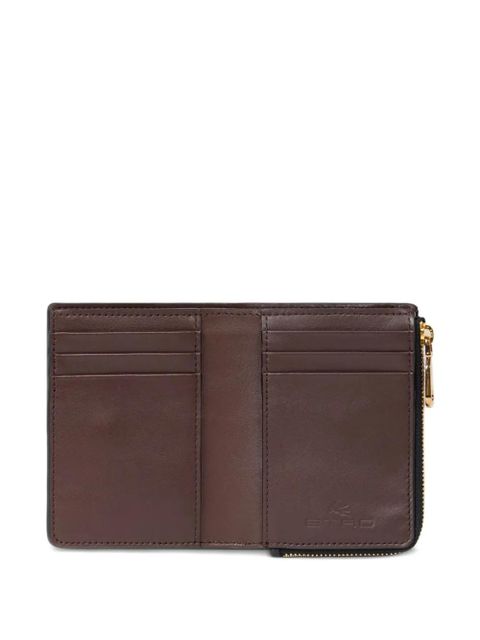 ETRO small leather wallet - Black