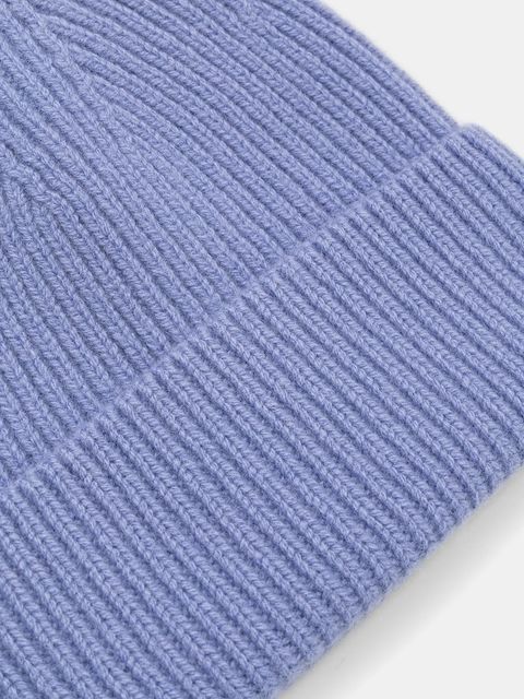 Answear.LAB czapka wełniana kolor niebieski - zdjęcie produktu nr 2