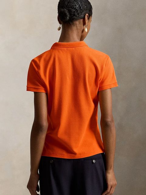 Polo Ralph Lauren polo damski kolor pomarańczowy 211939272 - zdjęcie produktu nr 2