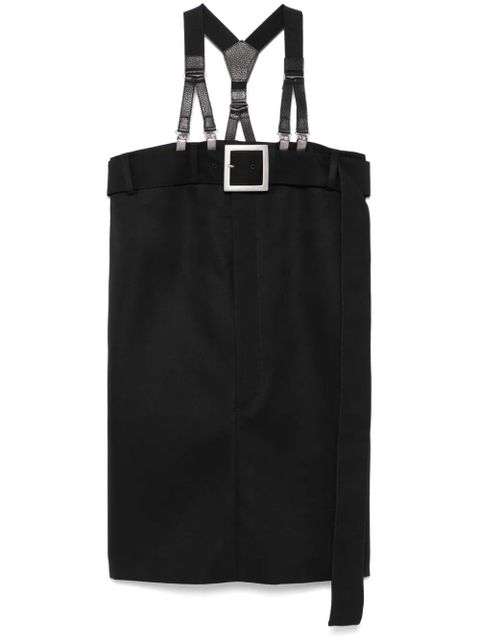 Jean Paul Gaultier strapped mini dress - Black - zdjęcie produktu nr 1