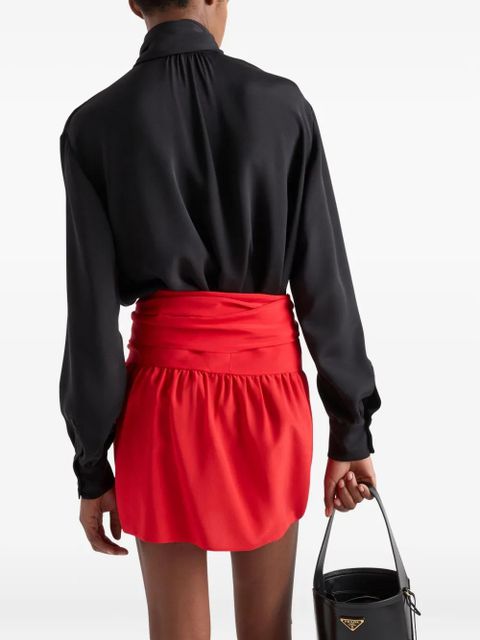 Prada Marocain shirt - Black