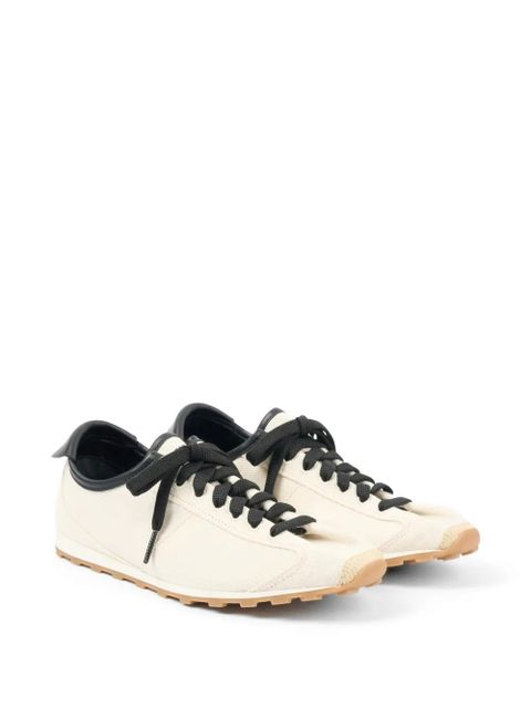 Jacquemus The Tennis lace-up sneakers - Neutrals - zdjęcie produktu nr 2