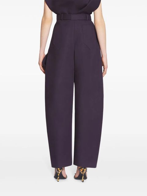 Lanvin tapered trousers - Purple