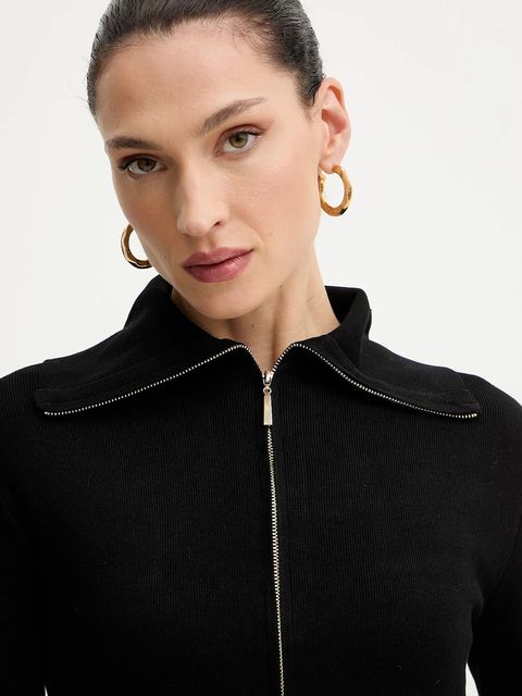 Morgan sukienka kolor czarny mini dopasowana RMVALA