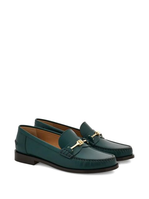 Ferragamo leather loafers - Green - zdjęcie produktu nr 2