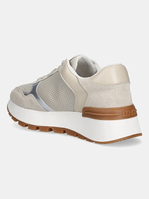 Liu Jo sneakersy AMAZING 43 BIS damskie kolor beżowy BA6031PX027S1856 - zdjęcie produktu nr 2