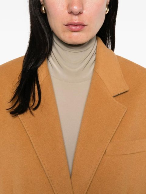 ISABEL MARANT single-breasted coat - Brown