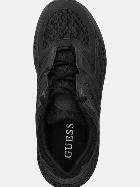 Guess sneakersy SWANIA damskie kolor czarny FLTSWA LEA12
