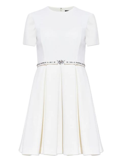 Versace logo-detail mini dress - White - zdjęcie produktu nr 1